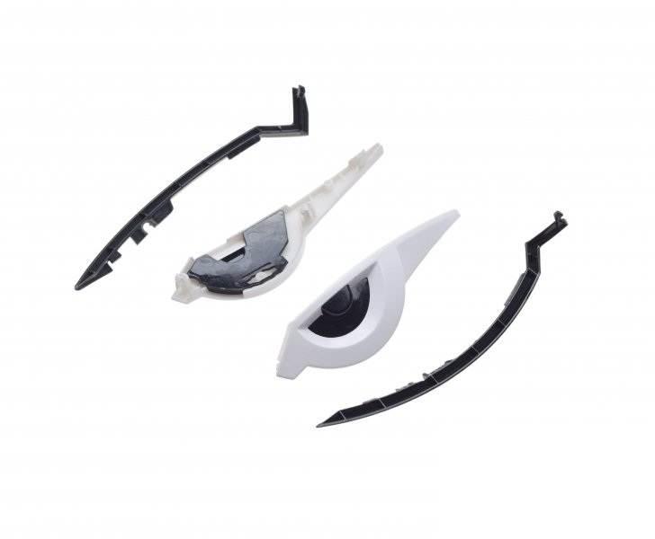 Wlot Powietrza Górny Ff812/Of622 White Black L. - zdjęcie 2