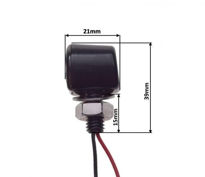 Kierunkowskaz Mini Czarny Diody Led | AM1495 - zdjęcie 2