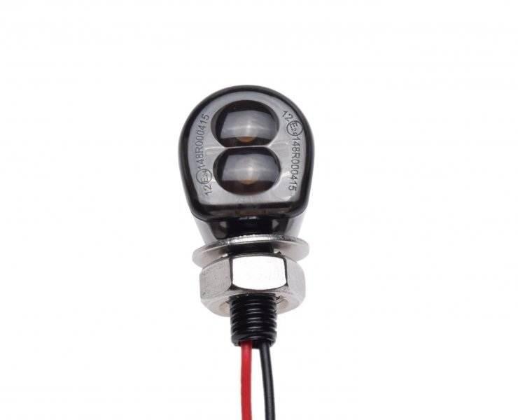 Kierunkowskaz Mini Czarny Diody Led | AM1495 - zdjęcie 3