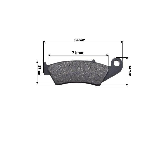 Klocki Hamulca Do Suzuki Rmz 250 04-19 | AW0940 - zdjęcie 2