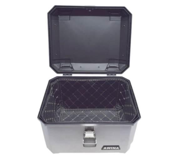 Kufer Awina 45L 43.5 × 38 × 34 Srebrny Nowość !!!! - zdjęcie 4