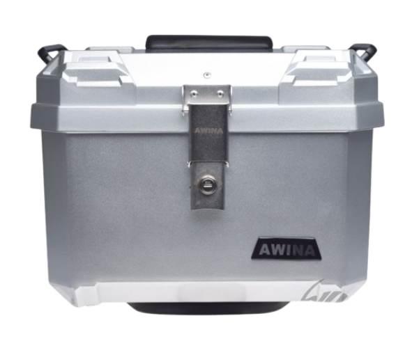 Kufer Awina 45L 43.5 × 38 × 34 Srebrny Nowość !!!! - zdjęcie 2