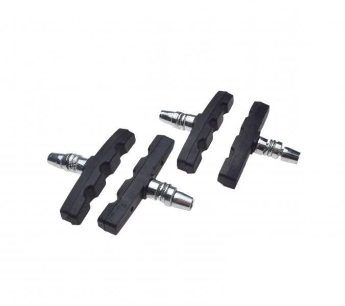 Klocki Hamulca Rowerowe V-Brake Z Gwintem 4 Szt