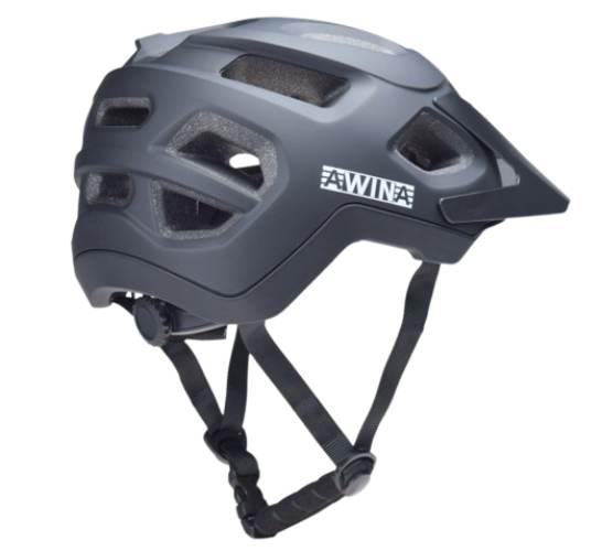 Kask Rowerowy Awina By Moon M Czarny | AWR0664 - zdjęcie 3