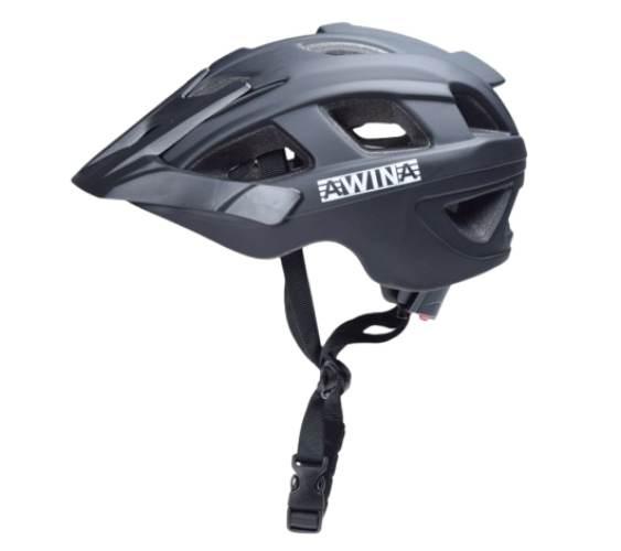 Kask Rowerowy Awina By Moon M Czarny | AWR0744 - zdjęcie 3