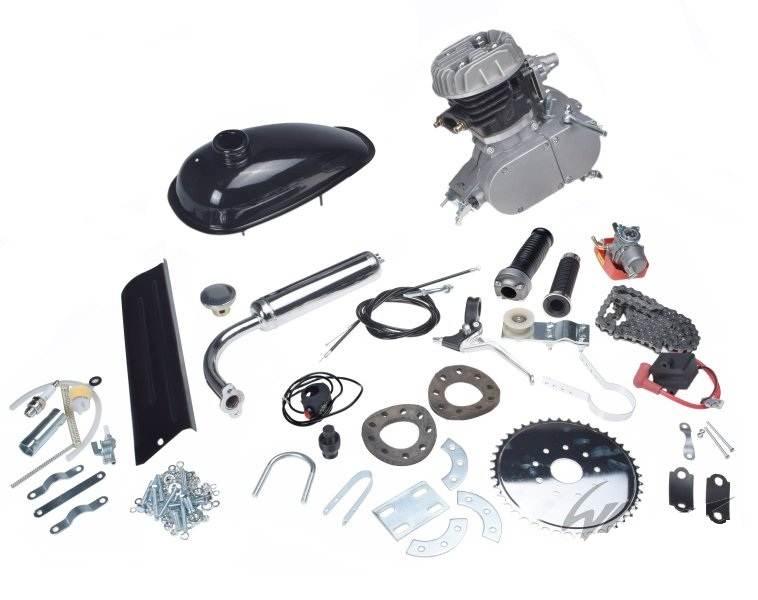 Silnik Spalinowy Do Roweru 80Cc 2T Zestaw Kpl New