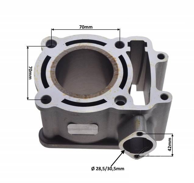Cylinder Do Sym Joyride Megajet 125 Lc 4T 57.00Mm - zdjęcie 2