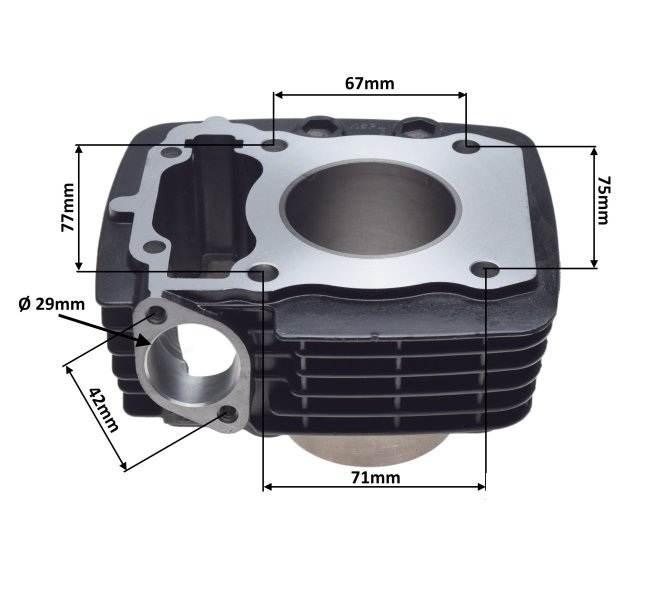 Cylinder 57,30 Do Junak M12 Kpl | JM120022 - zdjęcie 2