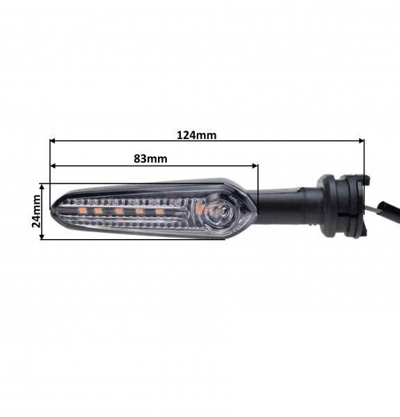 Kierunkowskaz Tył Do Yamaha Mt03 Mt25 Kpl - zdjęcie 2