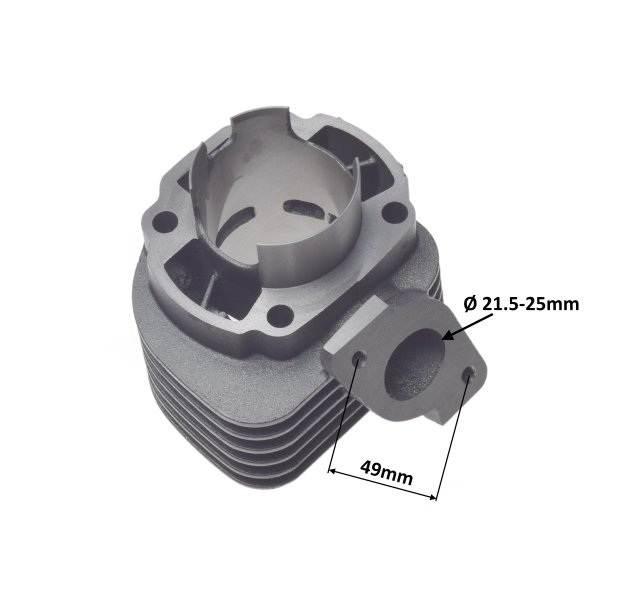 Cylinder 70 Cc 2T Tłok Z Okienkami Sworzeń 12 - zdjęcie 3