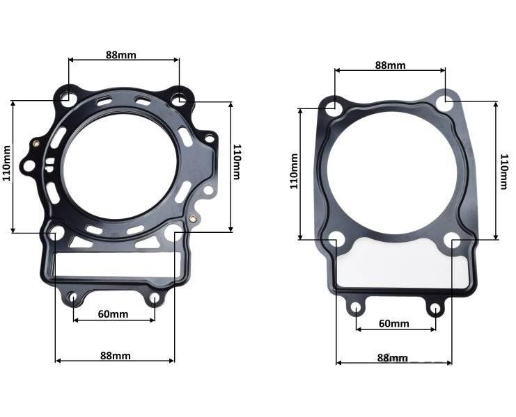 Uszczelka Pod Cylinder Do Cf Moto 500 | ZCF0044 - zdjęcie 2