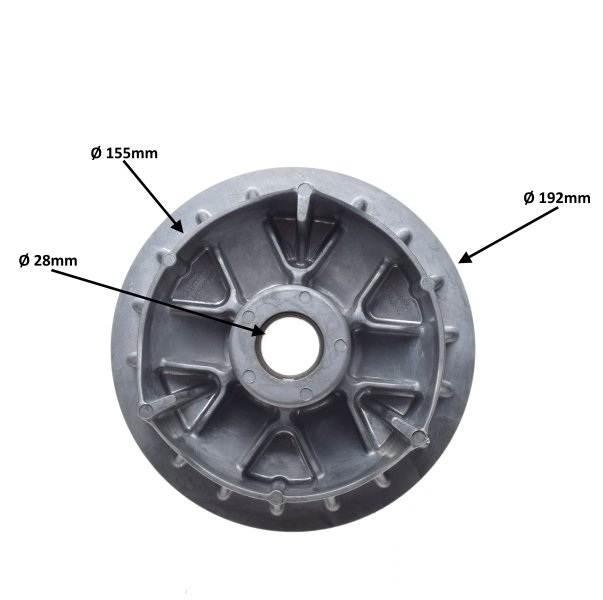 Talerz Wariatora Do Cf Moto 400 600 | ZCF01043 - zdjęcie 2
