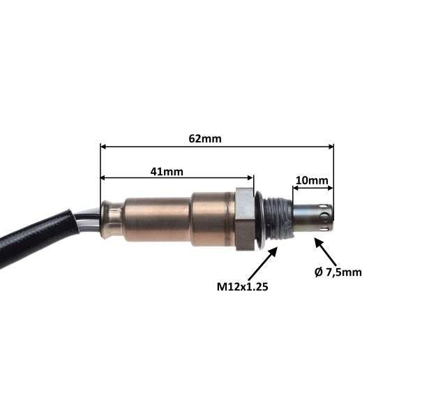 Sonda Lambda Czujnik Tlenu Do Longjia Lj125T-8M - zdjęcie 2