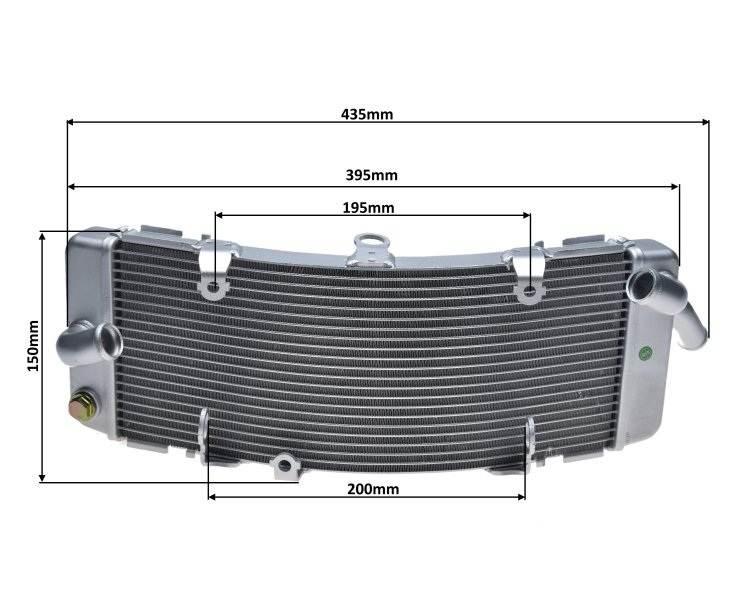 Chłodnica Cieczy Do Yamaha Tmax 500 2008-2011 - zdjęcie 2