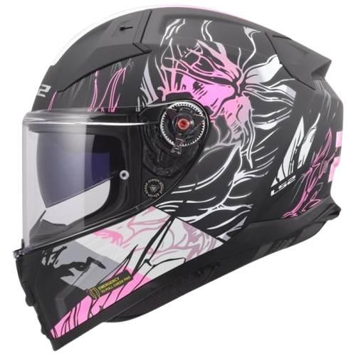 Kask Ls2 Ff811 Vector Ii Darflo Black Pink M - zdjęcie 2
