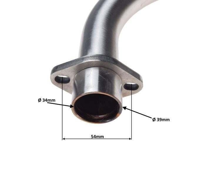 Tłumik Do Romet Zetka 125 Ccm Tuning - zdjęcie 4
