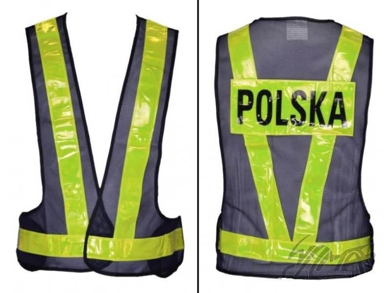 Kamizelka szelki siatkowa polska xl | AB3729D
