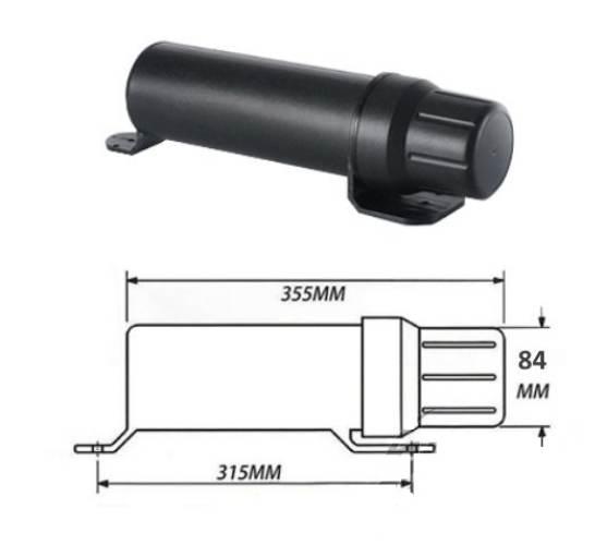 Narzędziówka tuba atv motocykli 355x84mm - zdjęcie 2