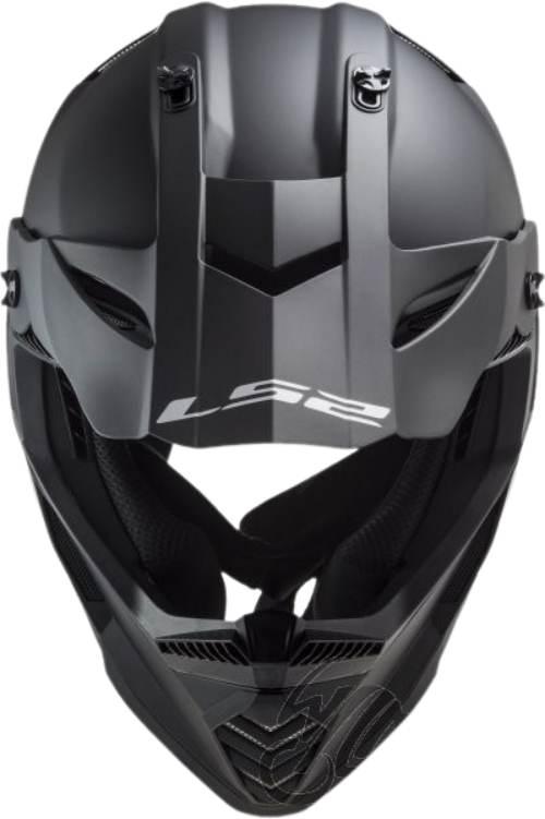 Kask Ls2 Mx437 Fast Evo Mini Matt Black-06 L - zdjęcie 2