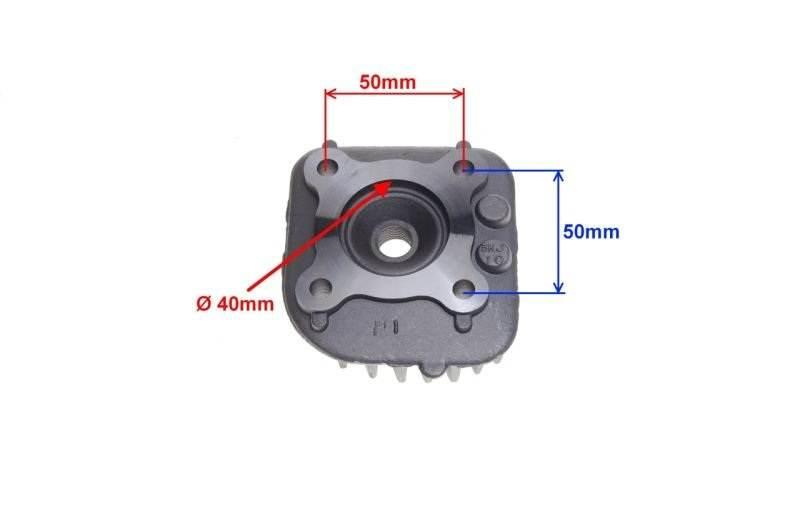 Głowica Cylindra 50 Cc 2T Komora Spalania 7 Ccm - zdjęcie 2
