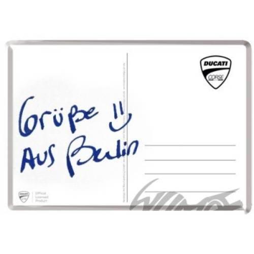 Pocztówka 14X10 Ducati Corse - Logo Racing 10350 - zdjęcie 2