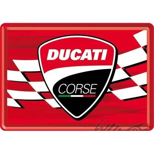 Pocztówka 14X10 Ducati Corse - Logo Racing 10350