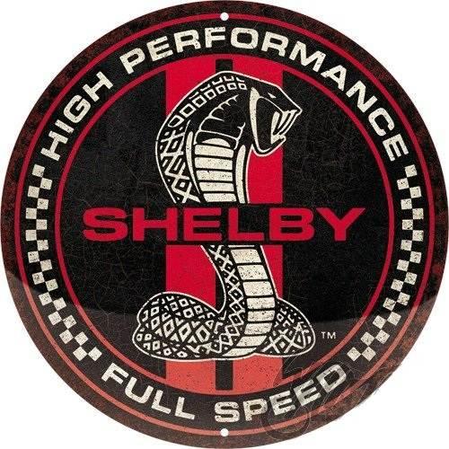 Plakat Okrągły 35Cm Shelby Full Speed Cobra 25120