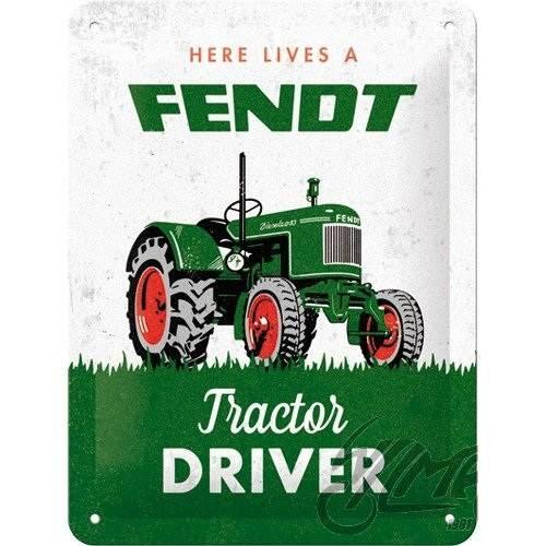 Tablica Plakat 15X20 Fendt Tractor Driver 26318