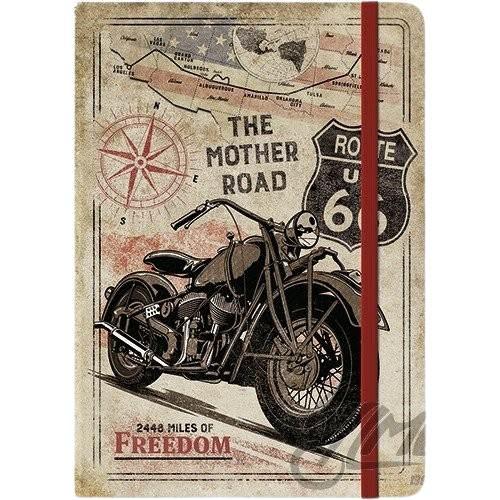 Notes Route 66 Bike Map 54005