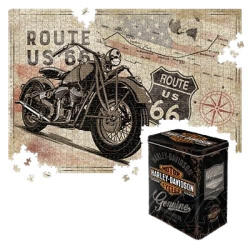 Puszka L Puzzle H-D Route 66 Map 3 56008