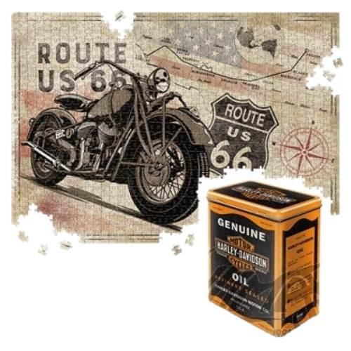 Puszka L Puzzle H-D Route 66 Map 4 56009