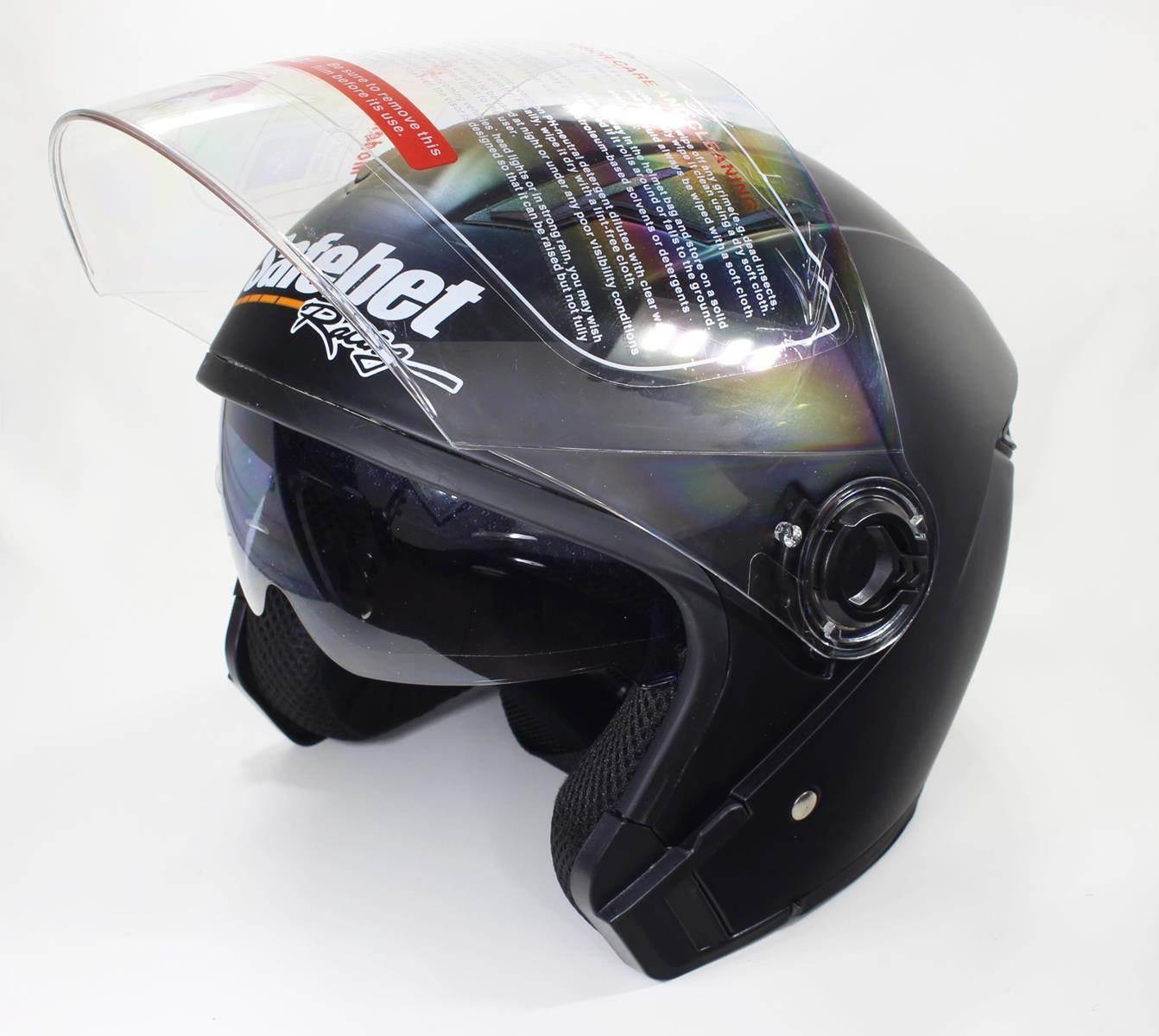 Kask safebet hf-223 flat black s brak ece - zdjęcie 3