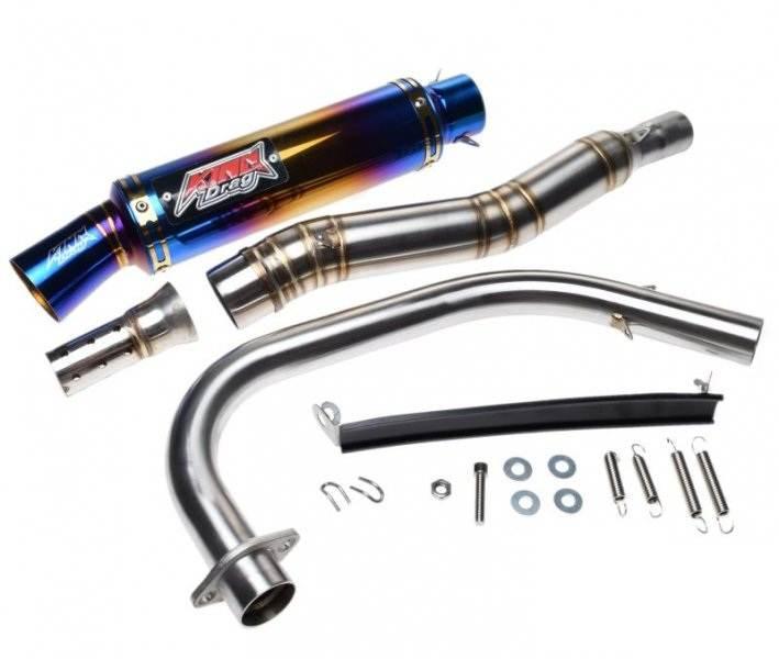 Tłumik romet zetka 125 ccm tuning | RZK8004D