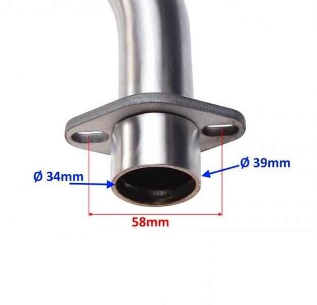 Tłumik romet zetka 125 ccm tuning | RZK8004D - zdjęcie 5