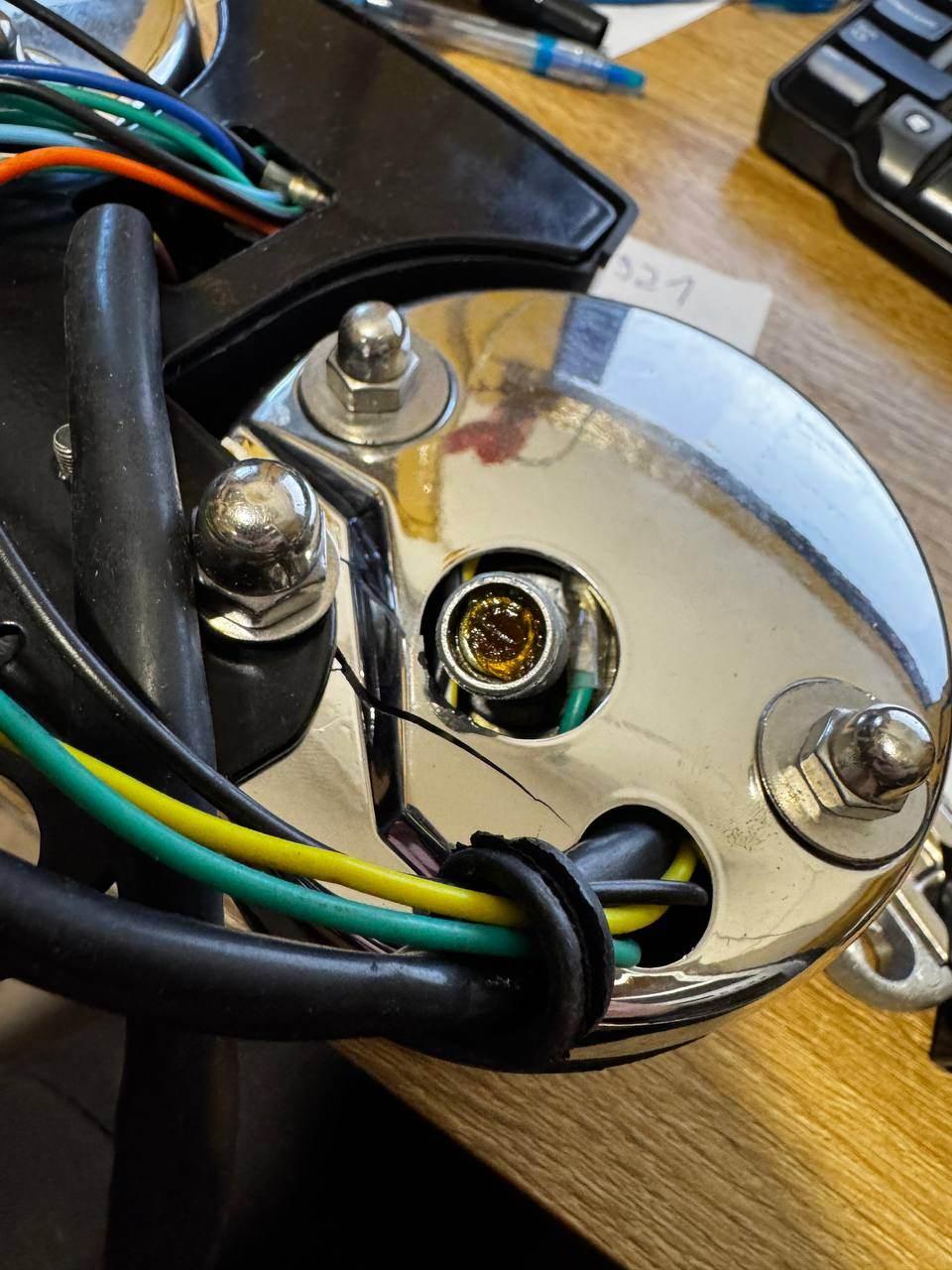 Prędkościomierz Licznik Romet Zetka 50 125 Obro MotoGeneric UWAGA OPIS - zdjęcie 3