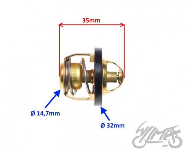 Termostat układu chłodzenia 60 stopni | ACH0403 - zdjęcie 3