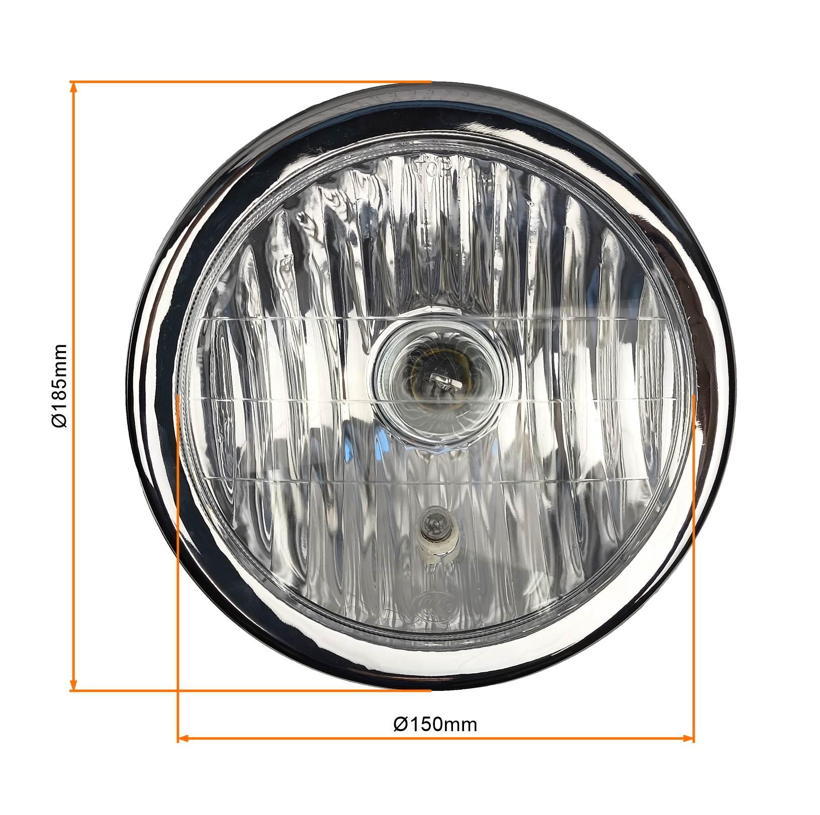 Lampa Przód Ym50-8b Street Motogeneric | YM50-8BSTC - zdjęcie 5