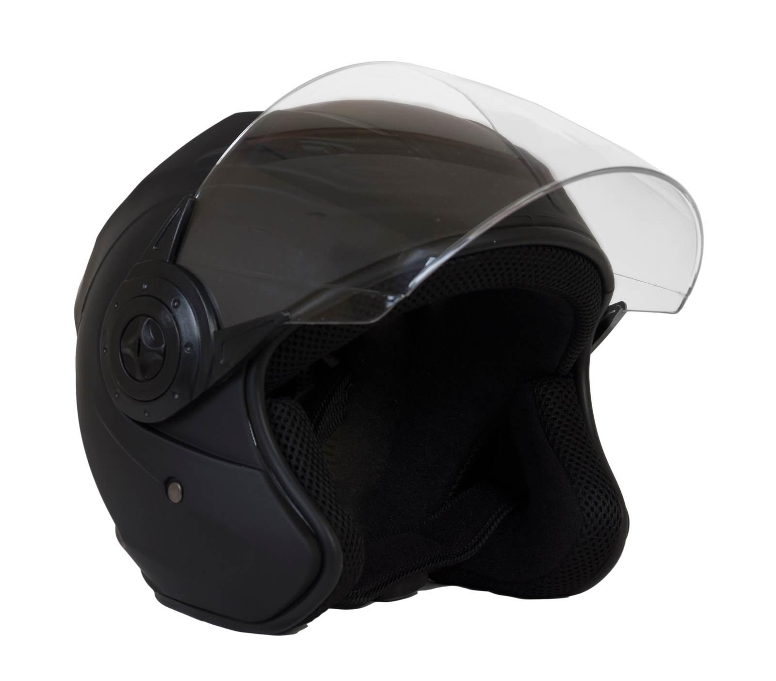 Kask Md-209 Otwarty Czarny S-Mat Ce MotoGeneric