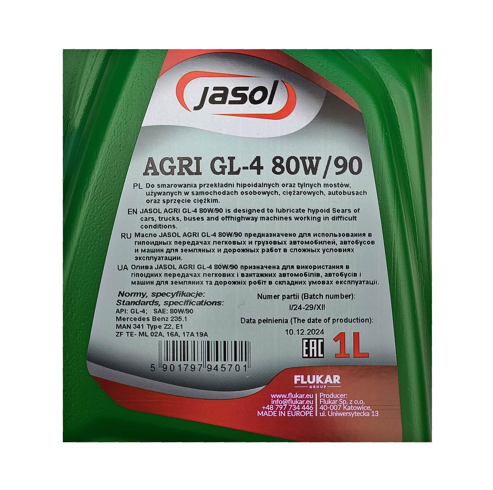 Olej Przekładniowy Gear Oil 80w90 Gl-4 1l MotoGeneric - zdjęcie 3