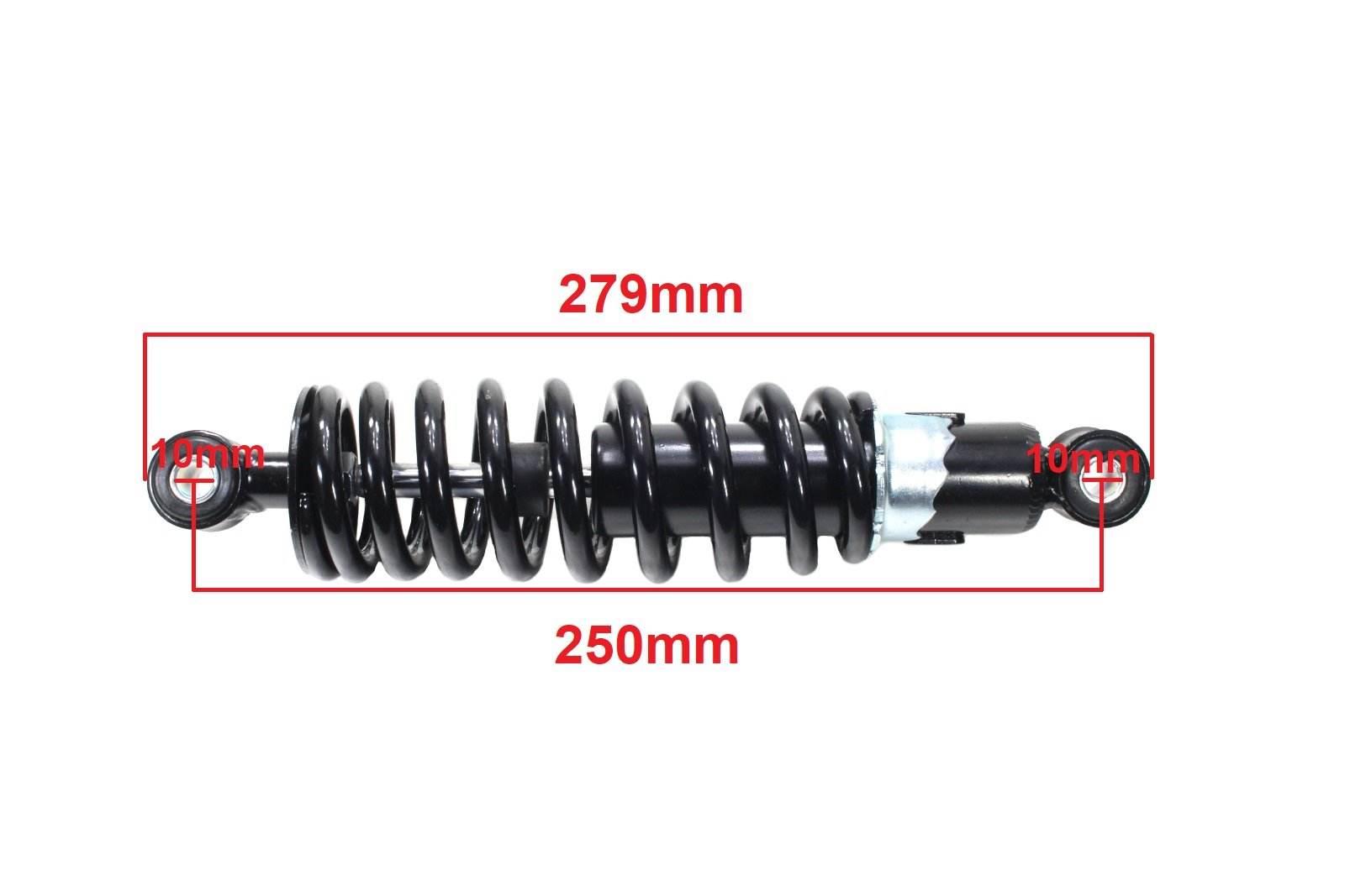 Amortyzator Przód Atv 110/125 Olejowy Czarny 250Mm Bri - zdjęcie 2