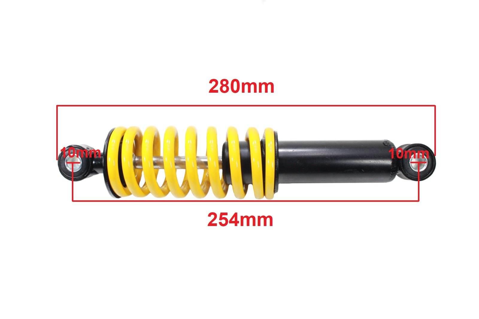 Amortyzator Przód Atv 110/125 Żółty 254Mm Bri - zdjęcie 2