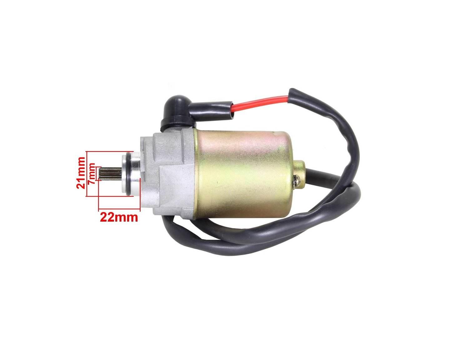 Rozrusznik Gy6-50 139Qma/Qmb 4T Romet Kymco Router Sym Zipp Jt - zdjęcie 3