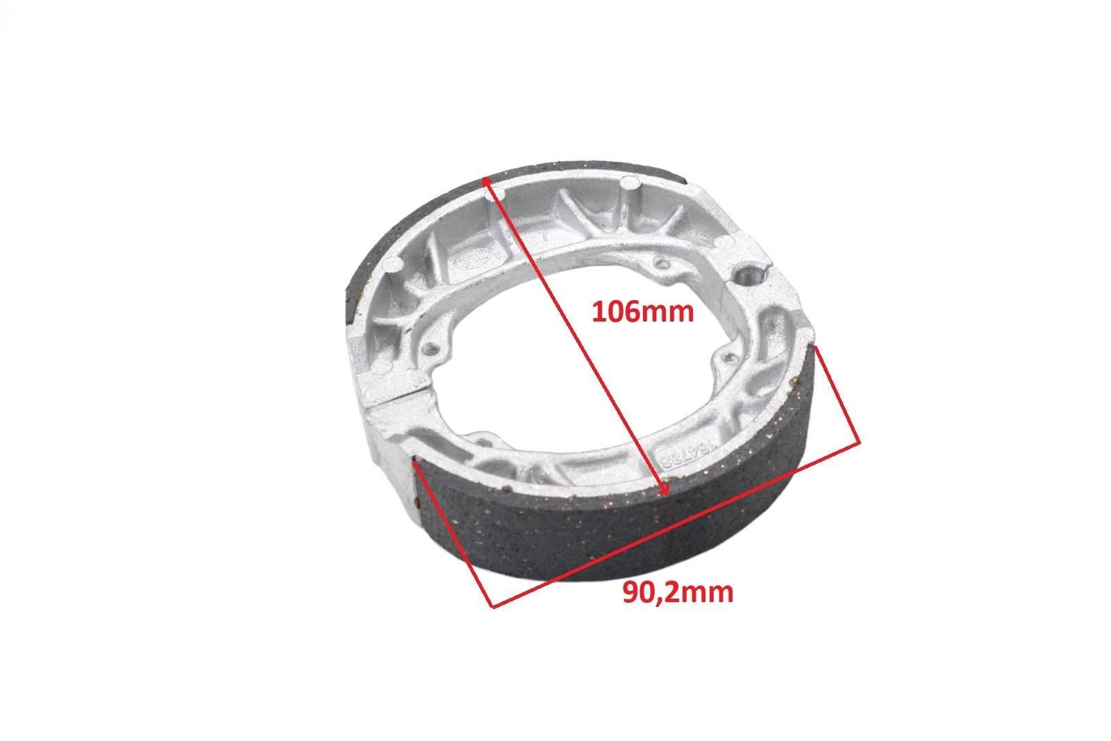 Szczęki Hamulcowe Kymco Mxu 50/150 Mxer 50/150 Przód Kpl. Taiwan - zdjęcie 2