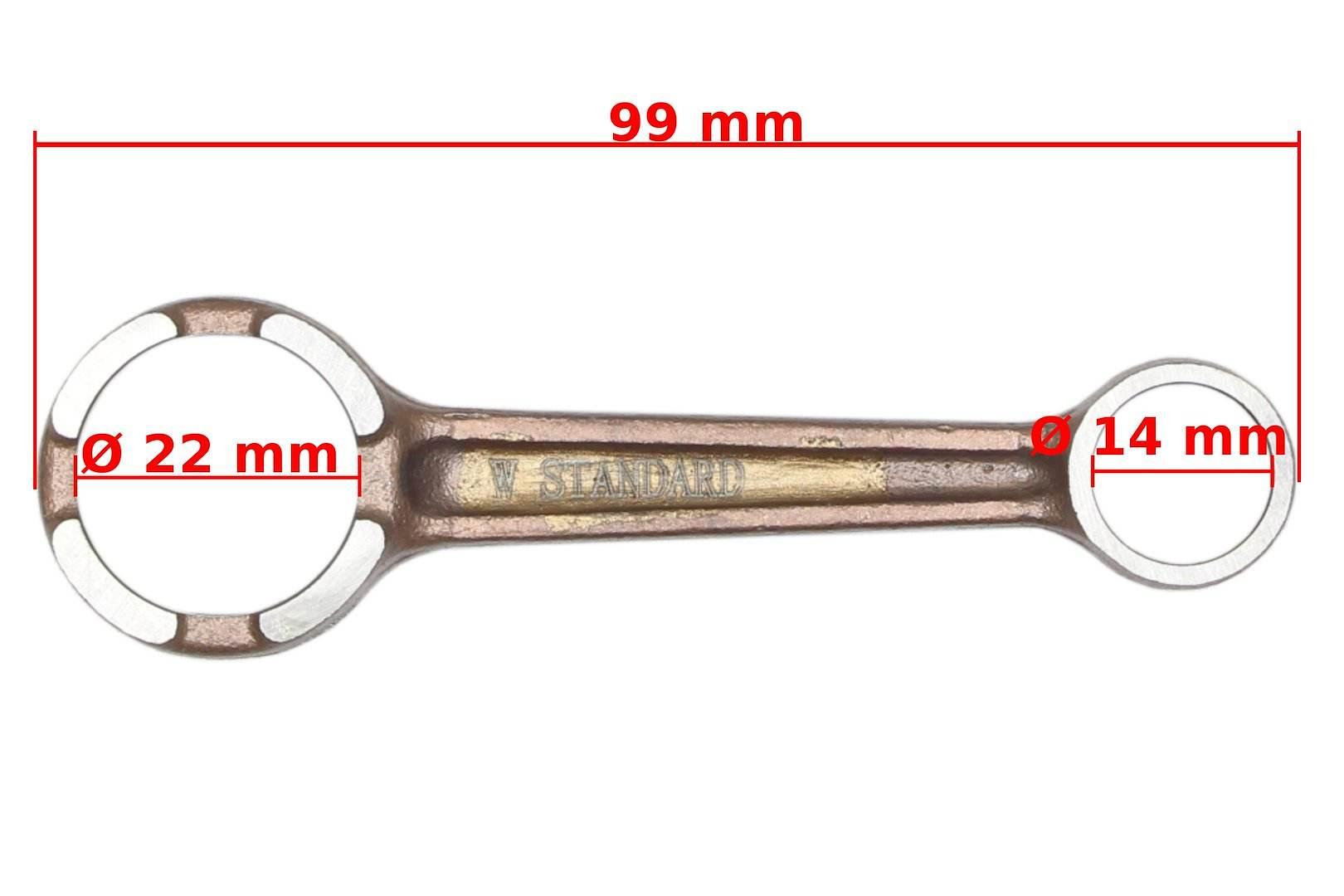 Korbowód Suzuki Ad 50 - zdjęcie 2