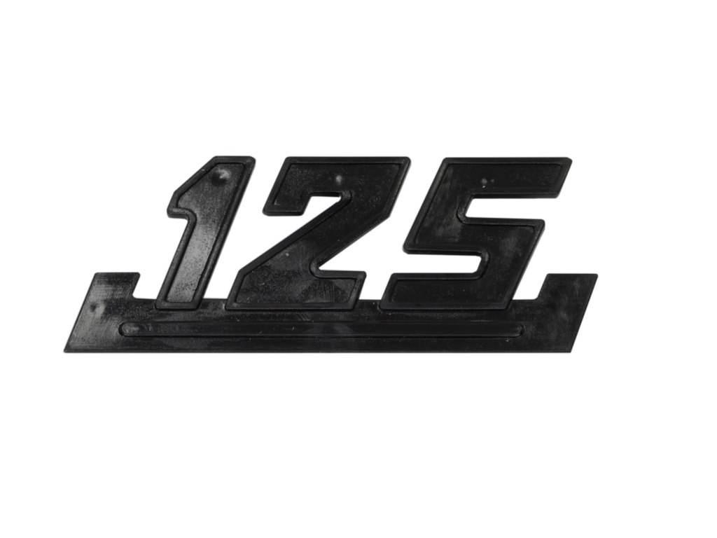 Emblemat Znaczek Boczka Wsk 125 Czarny