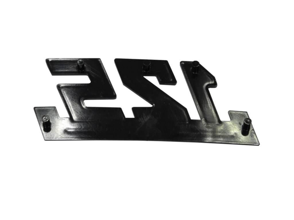 Emblemat Znaczek Boczka Wsk 125 Czarny - zdjęcie 2