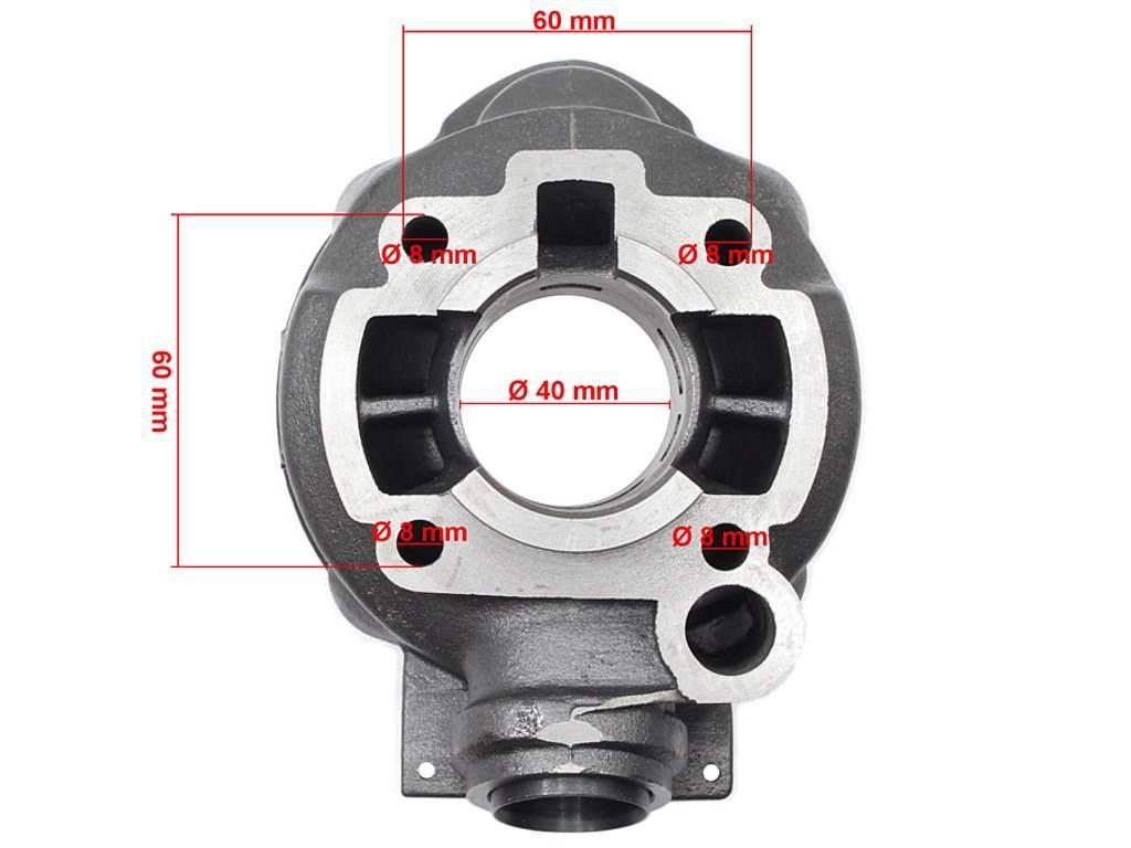 Cylinder Minarelli Am6 50 Lc Yamaha Aprilia Rob - zdjęcie 3