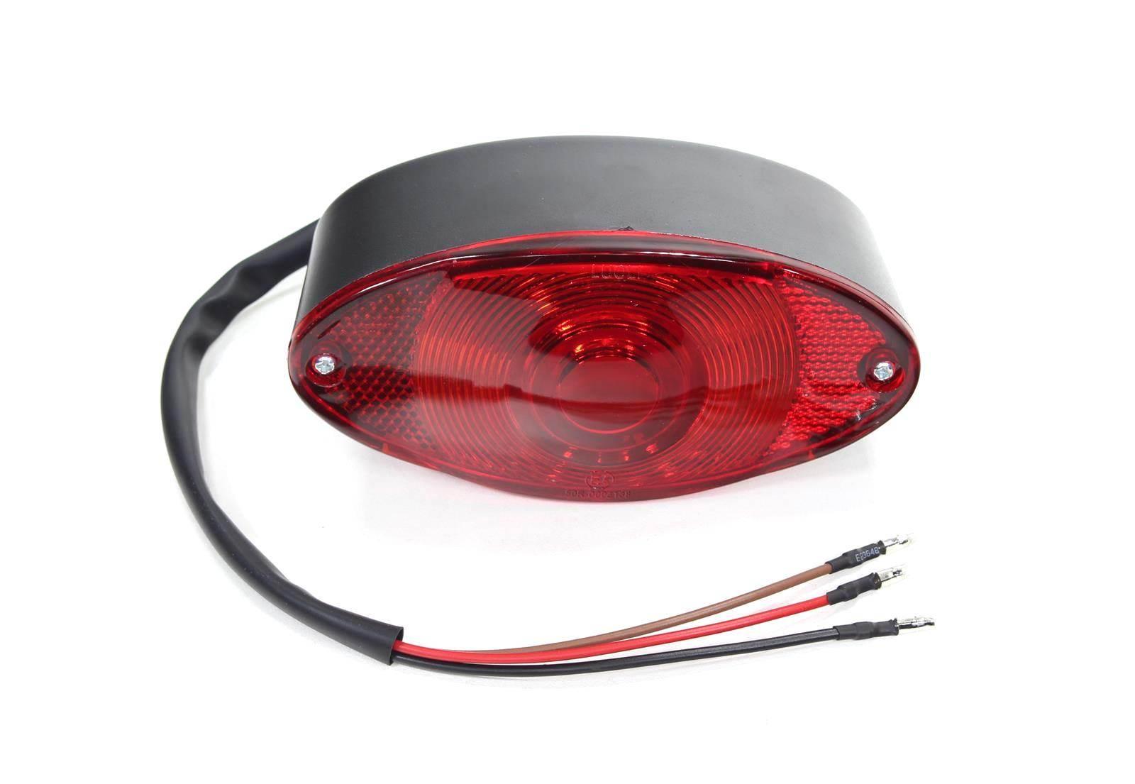 Lampa Tylna Owalna Atv 200 Bashan Nevada Czarna Hb