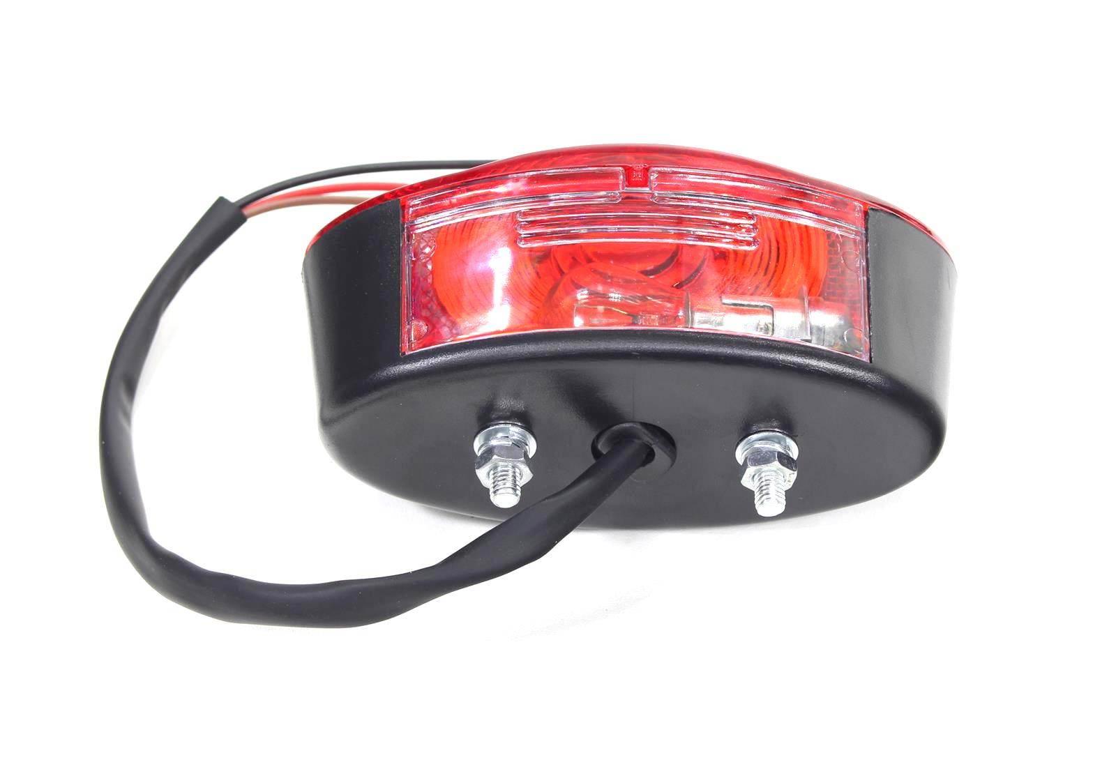 Lampa Tylna Owalna Atv 200 Bashan Nevada Czarna Hb - zdjęcie 2