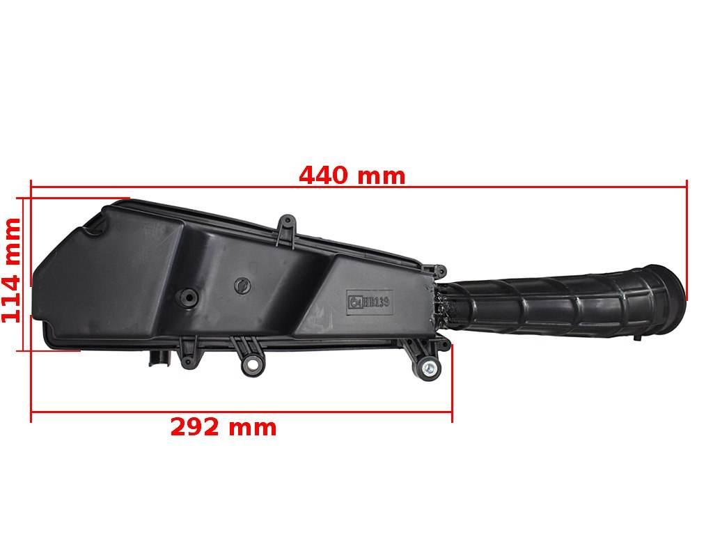 Filtr Powietrza Gy6-50 Skuter Koło 10'' Wkład Filtra Gąbka - zdjęcie 2